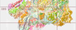 Regional geological map